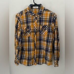 Zenana Button Down Flannel Shirt